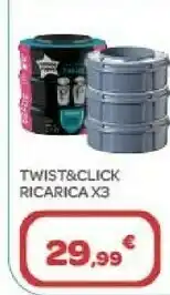 Bimbo Store Sangenic Twist & Click Ricarica offerta