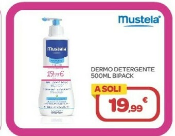 Bimbo Store Mustela Dermo Detergente 500ml Bipack offerta