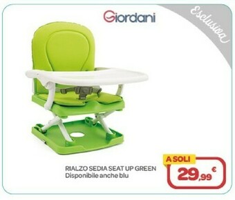 Bimbo Store Giordani Rialzo Sedia Seat Up Green offerta