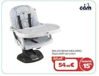 Bimbo Store Cam Rialzo Sedia Idea Orso offerta