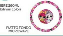 Bimbo Store Piatto Fondo Microwave offerta