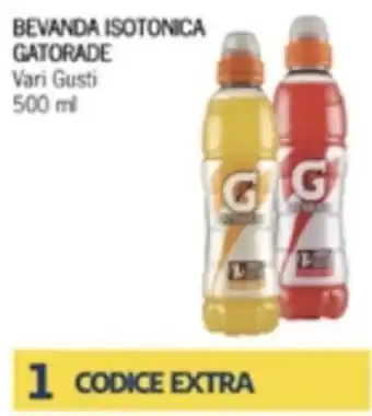 Iper Tosano Gatorade Bevanda Isotonica Vari Gusti 500 ml offerta