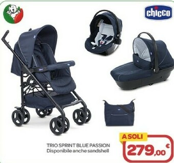 Bimbo Store Chicco Trio Sprint Blue Passion offerta