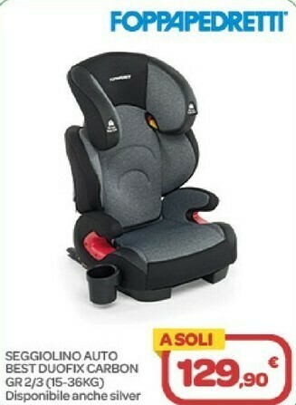 Bimbo Store Foppapedretti Seggiolini Auto Best Duofix Carbon offerta