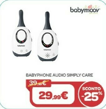 Babymoov Babyphone Audio Simply Care