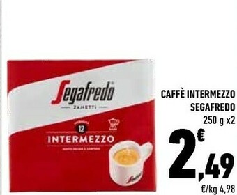Conad Segafredo Zanetti - Intermezzo Caffè 250 G(ml) offerta