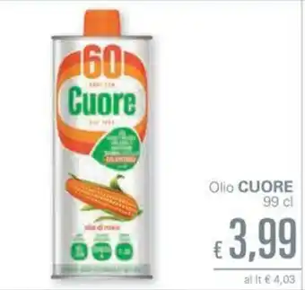 Unes Cuore Olio 99cl offerta