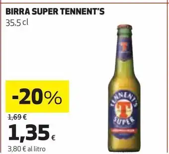Coop Birra super tennent's offerta