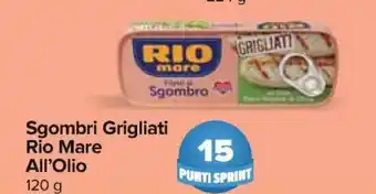 Carrefour Express Rio Mare Sgombri Grigliati All'Olio 120 g offerta