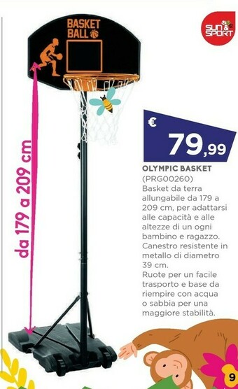 Toys Center Sun & Sport Olympic Basket offerta