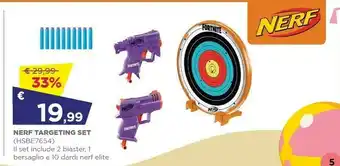 Toys Center Nerf Targeting Set offerta