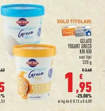 Conad Kri kri Gelato Yogurt offerta