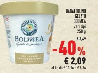 Conad Bolmea Barattolino Gelato offerta