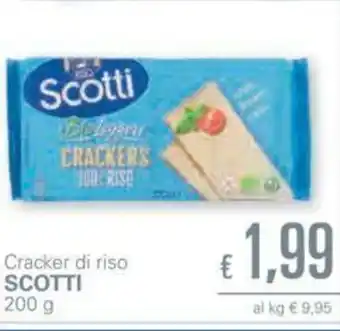 Unes Scotti Cracker di riso 200g offerta