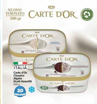 Carrefour Express Carte d'Or Classico Algida Gusti Assortiti 500 g offerta