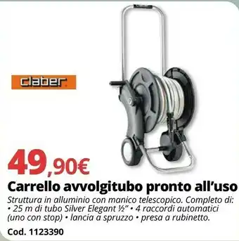 Brico Io Carrello Avvolgitubo Pronto All’uso offerta