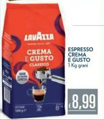 Unes Lavazza Espresso Crema E Gusto 1kg offerta