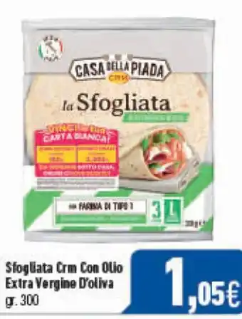 C+C Cash and Carry Sfogliata Crm Con Olio Extra Vergine D'oliva gr.300 offerta