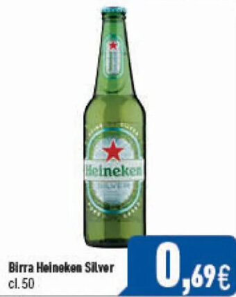 C+C Cash and Carry Heineken Birra silver cl.50 offerta