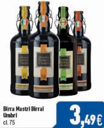 C+C Cash and Carry Birra Mastri Birrai Umbri cl.75 offerta