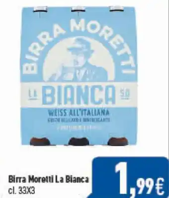 C+C Cash and Carry Birra Moretti La Bianca cl.33x3 offerta