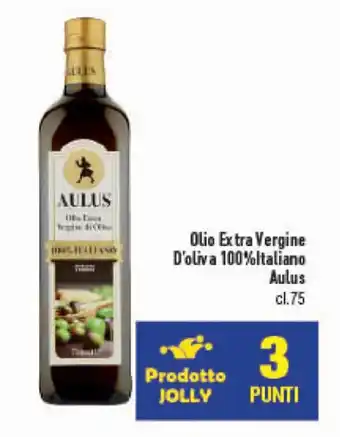 Aulus Olio Extra Vergine D'oliva 100% Italiano cl. 75