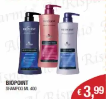 Al Risparmio Biopoint shampoo ml 400 offerta