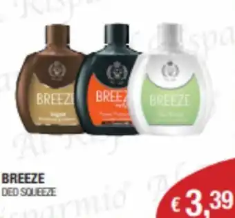 Al Risparmio Breeze Deo Squeeze offerta