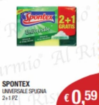 Spontex Universale Spugna 2+1 pz