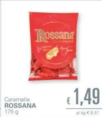 Unes Rossana Caramelle 175g offerta