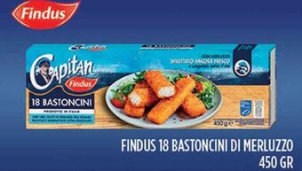 Supermercato Pollio Findus 18 Bastoncini di Merluzzo 450 gr offerta