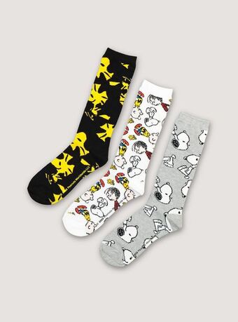 Set 3 paia di calzini peanuts x alcott