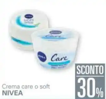 Unes 30% Sconto Nivea Crema care o soft offerta