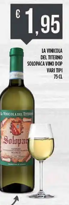La Vinicola Del Titerno Solopaca Vino DOP vari tipi 75 cl