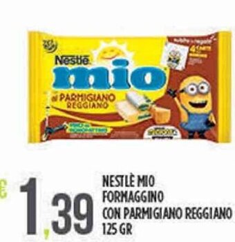Nestlé Mio Formaggino con Parmigiano Reggiano 125 gr