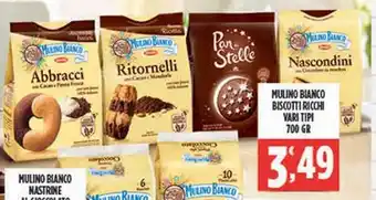 Mulino Bianco Biscotti Ricchi vari tipi 700 gr