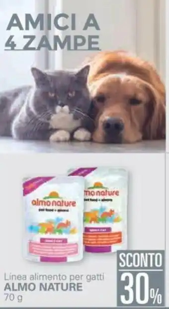 30% Sconto Almo Nature Linea alimento per gatti 70g