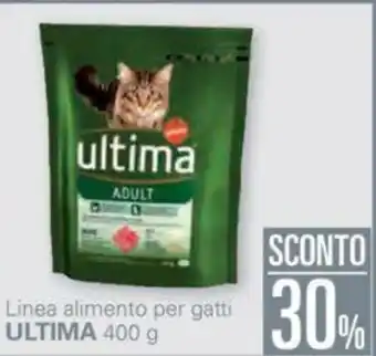 Unes 30% Sconto Ultima Linea alimento per gatti 400g offerta