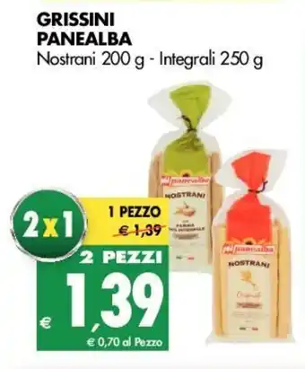 Tigros Panealba Grissini 200g offerta