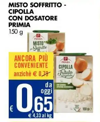 Tigros Primia Misto Soffritto - Cipolla Con Dosatore 150g offerta