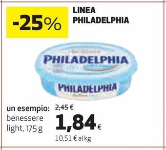 Coop Linea philadelphia offerta