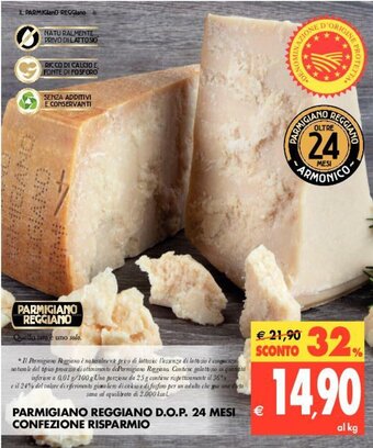 Tigros Parmigiano Reggiano D.o.p. 24 Mesi Confezione Risparmio offerta