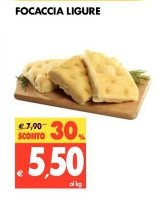 Tigros Focaccia Ligure offerta
