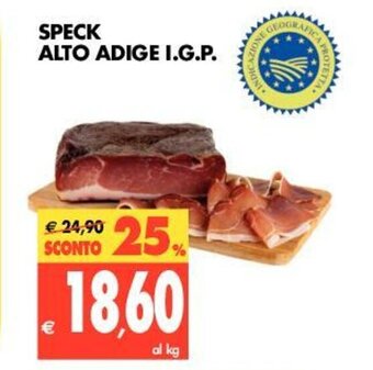 Tigros Speck Alto Adige I.g.p. offerta