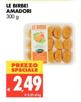 Tigros Amadori Le Birbe! 300g offerta