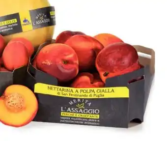 Tigros Nettarina A Polpa Gialla 800g offerta