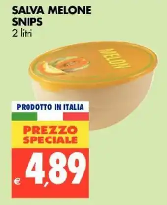 Tigros Snips Salva Melone 2 litri offerta