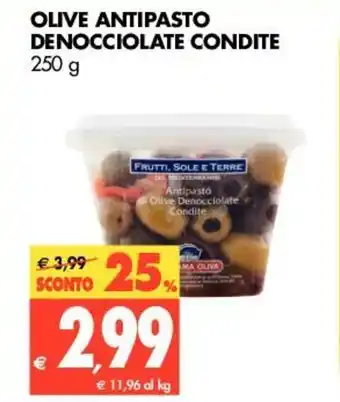 Tigros Olive Antipasto Denocciolate Condite 250g offerta