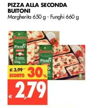 Tigros Buitoni Pizza Alla Seconda 650g/660g offerta