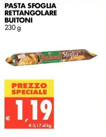 Buitoni Pasta Sfoglia Rettangolare 230g